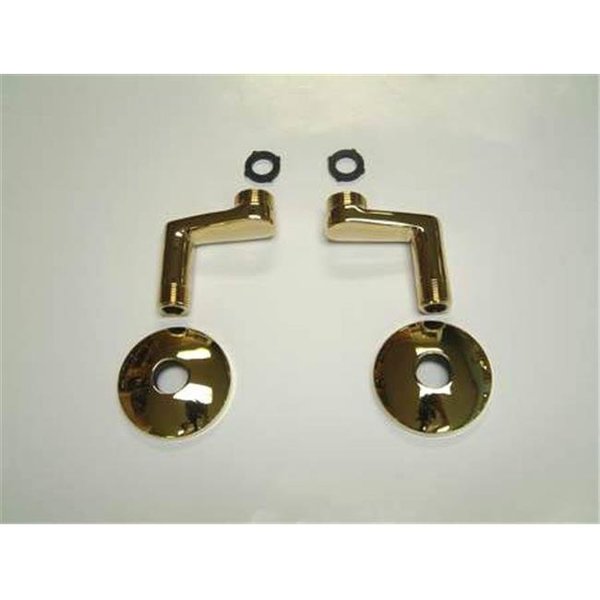 Kingston Brass Kingston Brass KSEL266PB Swivel Elbow for Tub Wall Mount Faucet; Polished Brass KSEL266PB